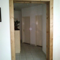 fából készült ajtó tok